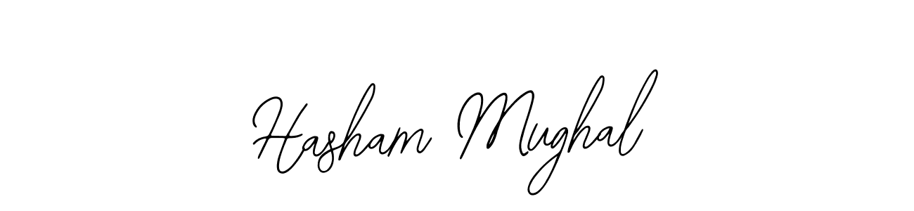 How to make Hasham Mughal signature? Bearetta-2O07w is a professional autograph style. Create handwritten signature for Hasham Mughal name. Hasham Mughal signature style 12 images and pictures png