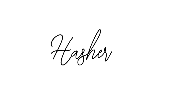 How to Draw Hasher signature style? Bearetta-2O07w is a latest design signature styles for name Hasher. Hasher signature style 12 images and pictures png