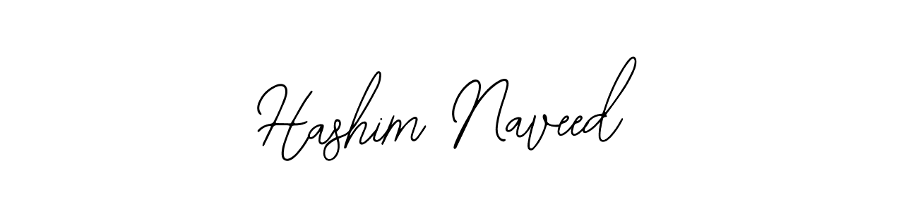 Use a signature maker to create a handwritten signature online. With this signature software, you can design (Bearetta-2O07w) your own signature for name Hashim Naveed. Hashim Naveed signature style 12 images and pictures png