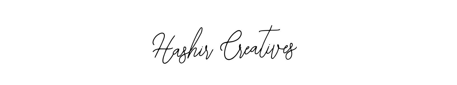 Also we have Hashir Creatives name is the best signature style. Create professional handwritten signature collection using Bearetta-2O07w autograph style. Hashir Creatives signature style 12 images and pictures png