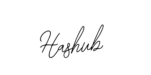 How to make Hashub signature? Bearetta-2O07w is a professional autograph style. Create handwritten signature for Hashub name. Hashub signature style 12 images and pictures png