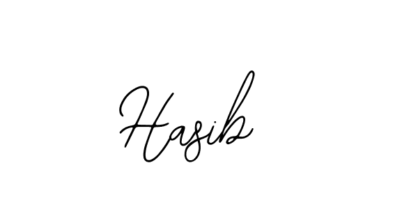 Use a signature maker to create a handwritten signature online. With this signature software, you can design (Bearetta-2O07w) your own signature for name Hasib . Hasib  signature style 12 images and pictures png