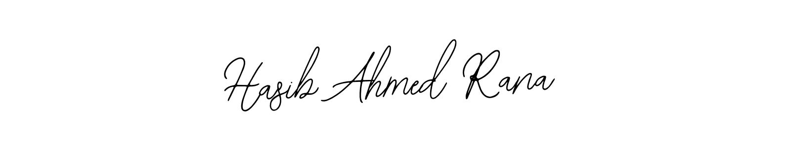 How to make Hasib Ahmed Rana name signature. Use Bearetta-2O07w style for creating short signs online. This is the latest handwritten sign. Hasib Ahmed Rana signature style 12 images and pictures png