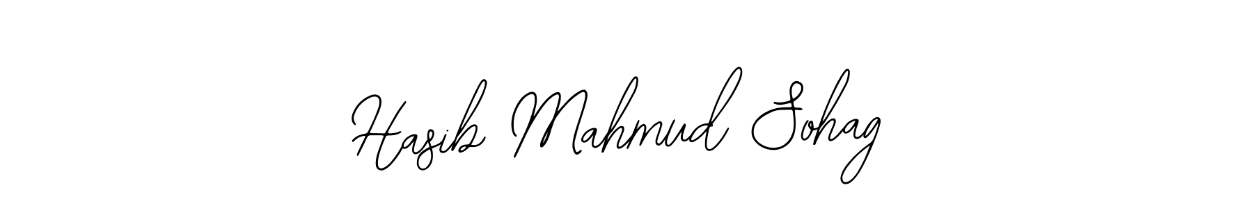 How to make Hasib Mahmud Sohag name signature. Use Bearetta-2O07w style for creating short signs online. This is the latest handwritten sign. Hasib Mahmud Sohag signature style 12 images and pictures png