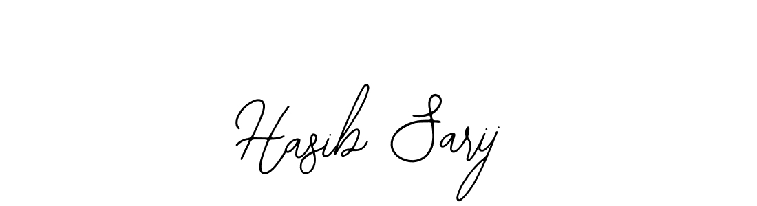 How to Draw Hasib Sarij signature style? Bearetta-2O07w is a latest design signature styles for name Hasib Sarij. Hasib Sarij signature style 12 images and pictures png