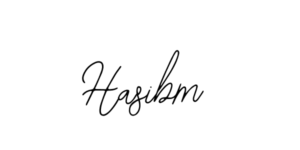 You should practise on your own different ways (Bearetta-2O07w) to write your name (Hasibm) in signature. don't let someone else do it for you. Hasibm signature style 12 images and pictures png