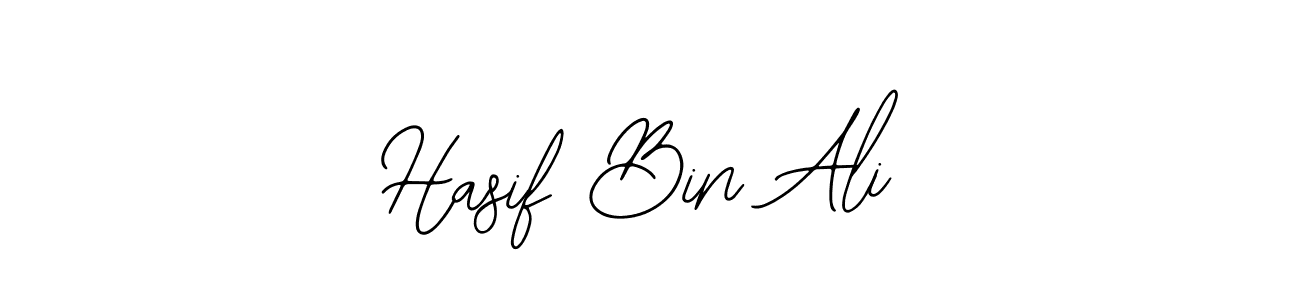Use a signature maker to create a handwritten signature online. With this signature software, you can design (Bearetta-2O07w) your own signature for name Hasif Bin Ali. Hasif Bin Ali signature style 12 images and pictures png