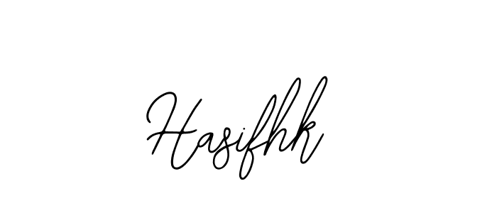 How to make Hasifhk name signature. Use Bearetta-2O07w style for creating short signs online. This is the latest handwritten sign. Hasifhk signature style 12 images and pictures png