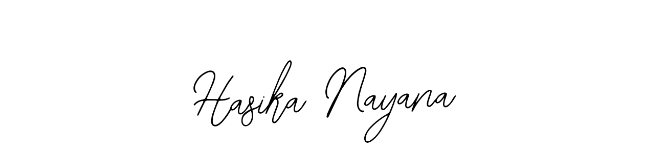 You should practise on your own different ways (Bearetta-2O07w) to write your name (Hasika Nayana) in signature. don't let someone else do it for you. Hasika Nayana signature style 12 images and pictures png