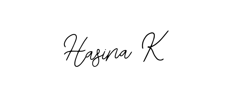 Hasina K stylish signature style. Best Handwritten Sign (Bearetta-2O07w) for my name. Handwritten Signature Collection Ideas for my name Hasina K. Hasina K signature style 12 images and pictures png