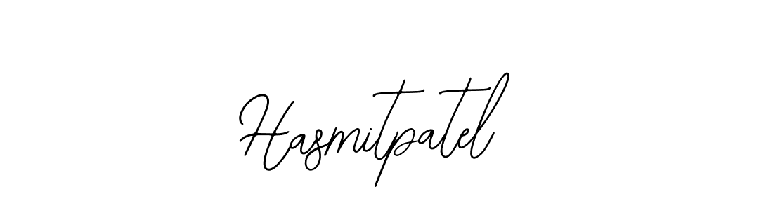 How to make Hasmitpatel signature? Bearetta-2O07w is a professional autograph style. Create handwritten signature for Hasmitpatel name. Hasmitpatel signature style 12 images and pictures png