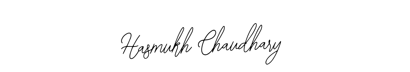 It looks lik you need a new signature style for name Hasmukh Chaudhary. Design unique handwritten (Bearetta-2O07w) signature with our free signature maker in just a few clicks. Hasmukh Chaudhary signature style 12 images and pictures png