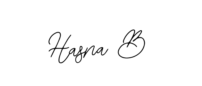 if you are searching for the best signature style for your name Hasna B. so please give up your signature search. here we have designed multiple signature styles  using Bearetta-2O07w. Hasna B signature style 12 images and pictures png