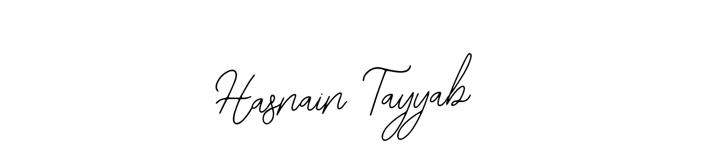 Make a short Hasnain Tayyab signature style. Manage your documents anywhere anytime using Bearetta-2O07w. Create and add eSignatures, submit forms, share and send files easily. Hasnain Tayyab signature style 12 images and pictures png