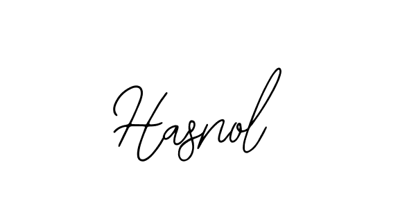 if you are searching for the best signature style for your name Hasnol. so please give up your signature search. here we have designed multiple signature styles  using Bearetta-2O07w. Hasnol signature style 12 images and pictures png