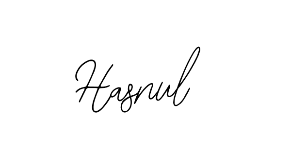 How to make Hasnul signature? Bearetta-2O07w is a professional autograph style. Create handwritten signature for Hasnul name. Hasnul signature style 12 images and pictures png
