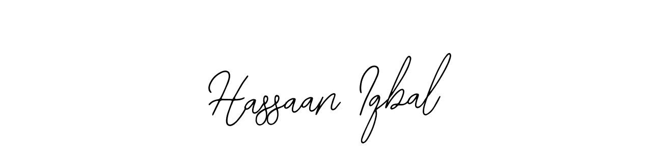 Design your own signature with our free online signature maker. With this signature software, you can create a handwritten (Bearetta-2O07w) signature for name Hassaan Iqbal. Hassaan Iqbal signature style 12 images and pictures png
