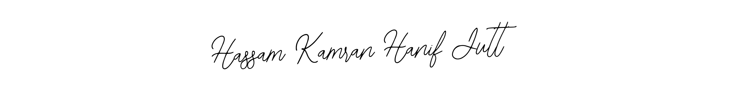 Design your own signature with our free online signature maker. With this signature software, you can create a handwritten (Bearetta-2O07w) signature for name Hassam Kamran Hanif Jutt. Hassam Kamran Hanif Jutt signature style 12 images and pictures png
