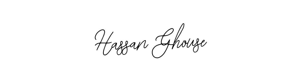 How to make Hassan Ghouse signature? Bearetta-2O07w is a professional autograph style. Create handwritten signature for Hassan Ghouse name. Hassan Ghouse signature style 12 images and pictures png