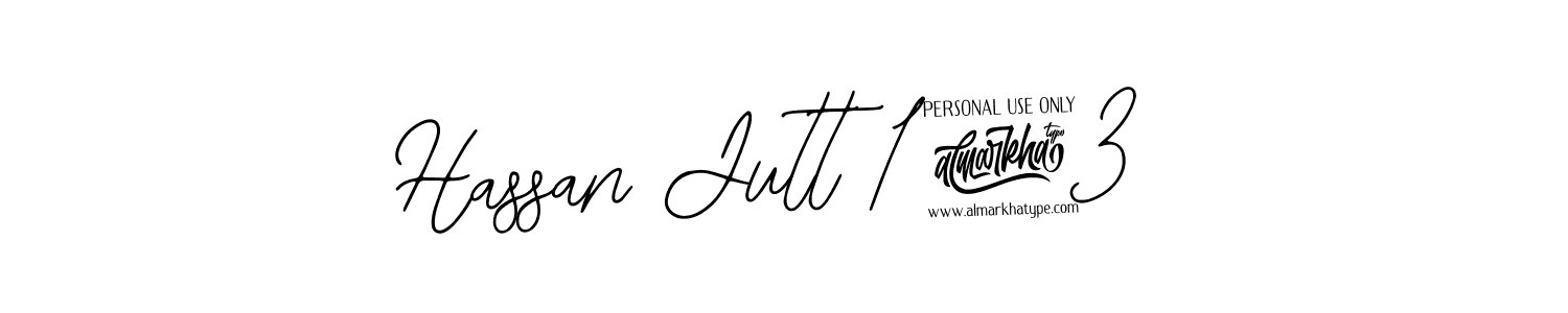 The best way (Bearetta-2O07w) to make a short signature is to pick only two or three words in your name. The name Hassan Jutt 143 include a total of six letters. For converting this name. Hassan Jutt 143 signature style 12 images and pictures png