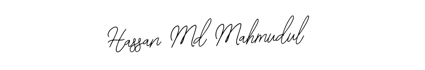 How to make Hassan Md Mahmudul name signature. Use Bearetta-2O07w style for creating short signs online. This is the latest handwritten sign. Hassan Md Mahmudul signature style 12 images and pictures png