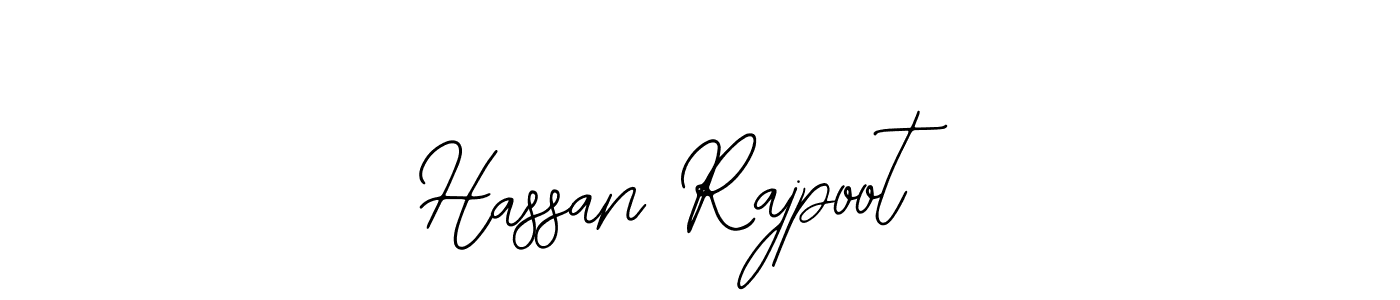 if you are searching for the best signature style for your name Hassan Rajpoot. so please give up your signature search. here we have designed multiple signature styles  using Bearetta-2O07w. Hassan Rajpoot signature style 12 images and pictures png