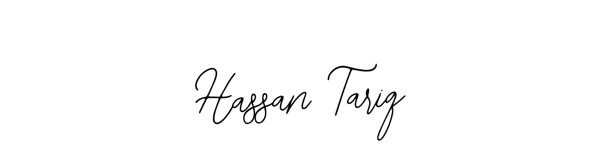 if you are searching for the best signature style for your name Hassan Tariq. so please give up your signature search. here we have designed multiple signature styles  using Bearetta-2O07w. Hassan Tariq signature style 12 images and pictures png