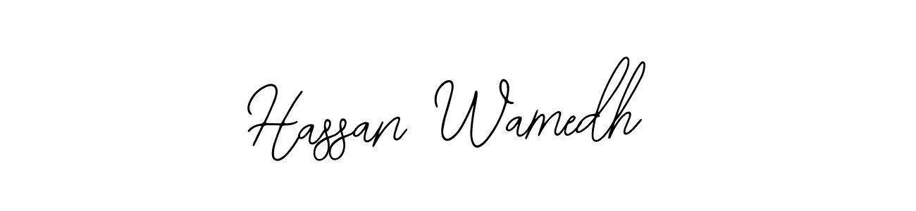 Also we have Hassan Wamedh name is the best signature style. Create professional handwritten signature collection using Bearetta-2O07w autograph style. Hassan Wamedh signature style 12 images and pictures png