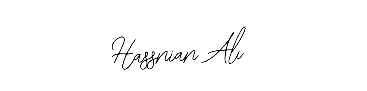 Similarly Bearetta-2O07w is the best handwritten signature design. Signature creator online .You can use it as an online autograph creator for name Hassnian Ali. Hassnian Ali signature style 12 images and pictures png