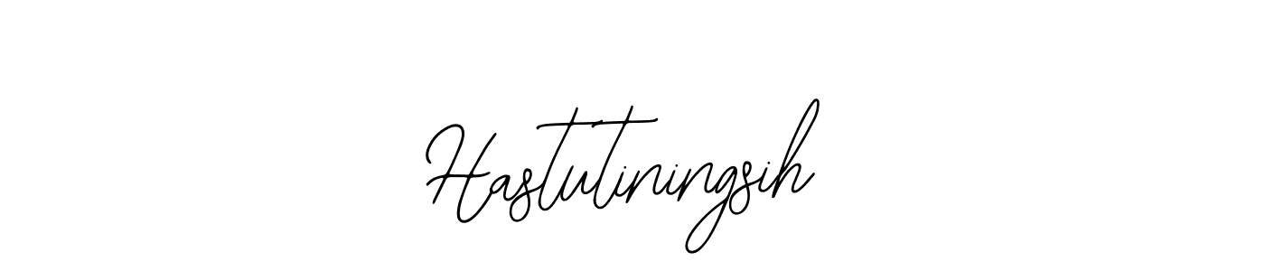You should practise on your own different ways (Bearetta-2O07w) to write your name (Hastutiningsih) in signature. don't let someone else do it for you. Hastutiningsih signature style 12 images and pictures png
