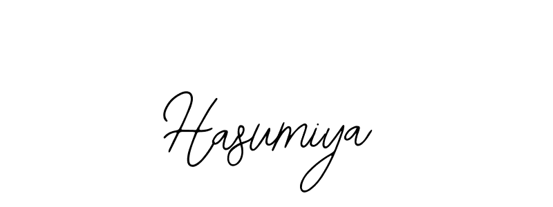 Make a beautiful signature design for name Hasumiya. With this signature (Bearetta-2O07w) style, you can create a handwritten signature for free. Hasumiya signature style 12 images and pictures png