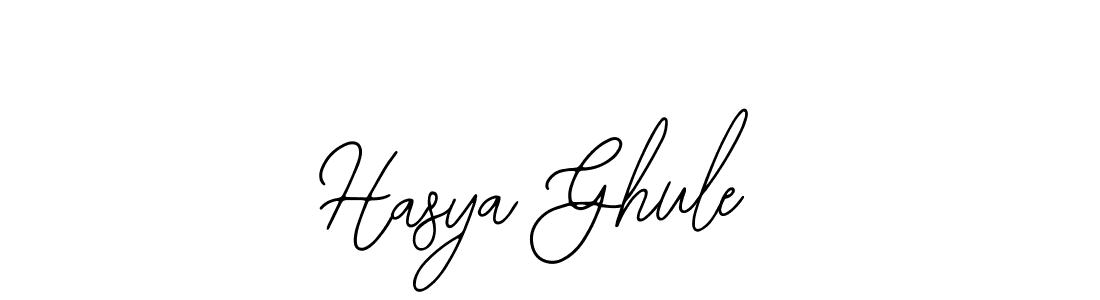 Hasya Ghule stylish signature style. Best Handwritten Sign (Bearetta-2O07w) for my name. Handwritten Signature Collection Ideas for my name Hasya Ghule. Hasya Ghule signature style 12 images and pictures png