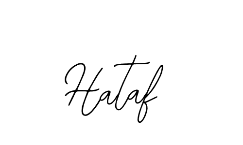 Hataf stylish signature style. Best Handwritten Sign (Bearetta-2O07w) for my name. Handwritten Signature Collection Ideas for my name Hataf. Hataf signature style 12 images and pictures png