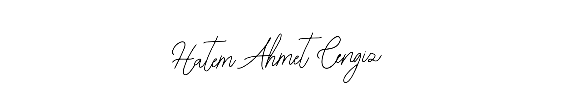 Make a short Hatem Ahmet Cengiz signature style. Manage your documents anywhere anytime using Bearetta-2O07w. Create and add eSignatures, submit forms, share and send files easily. Hatem Ahmet Cengiz signature style 12 images and pictures png