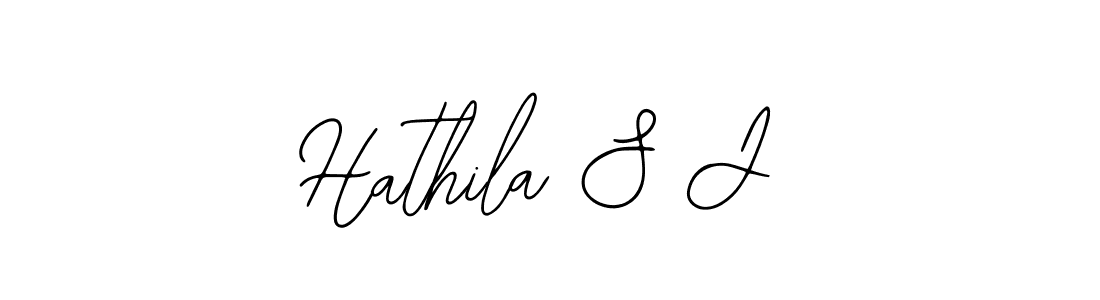 Once you've used our free online signature maker to create your best signature Bearetta-2O07w style, it's time to enjoy all of the benefits that Hathila S J name signing documents. Hathila S J signature style 12 images and pictures png