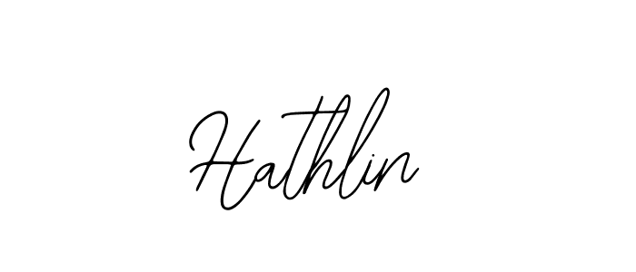 Make a beautiful signature design for name Hathlin. With this signature (Bearetta-2O07w) style, you can create a handwritten signature for free. Hathlin signature style 12 images and pictures png