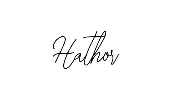 Use a signature maker to create a handwritten signature online. With this signature software, you can design (Bearetta-2O07w) your own signature for name Hathor. Hathor signature style 12 images and pictures png