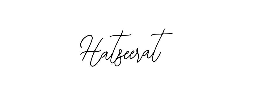 You should practise on your own different ways (Bearetta-2O07w) to write your name (Hatseerat) in signature. don't let someone else do it for you. Hatseerat signature style 12 images and pictures png