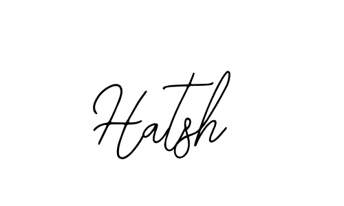 Create a beautiful signature design for name Hatsh. With this signature (Bearetta-2O07w) fonts, you can make a handwritten signature for free. Hatsh signature style 12 images and pictures png