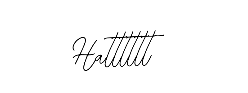 Design your own signature with our free online signature maker. With this signature software, you can create a handwritten (Bearetta-2O07w) signature for name Hatttttt. Hatttttt signature style 12 images and pictures png