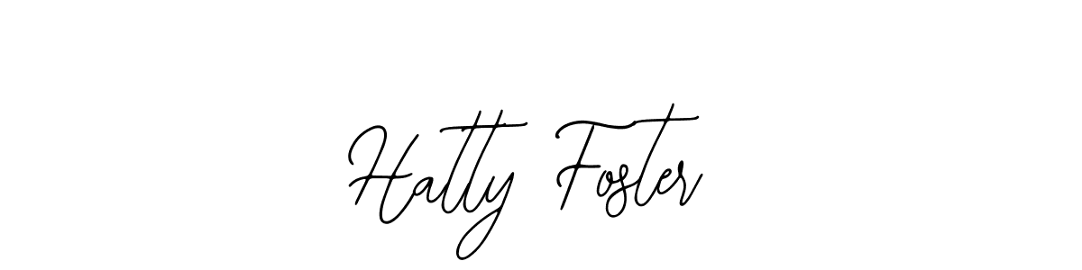 Use a signature maker to create a handwritten signature online. With this signature software, you can design (Bearetta-2O07w) your own signature for name Hatty Foster. Hatty Foster signature style 12 images and pictures png