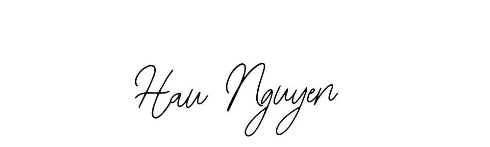 Bearetta-2O07w is a professional signature style that is perfect for those who want to add a touch of class to their signature. It is also a great choice for those who want to make their signature more unique. Get Hau Nguyen name to fancy signature for free. Hau Nguyen signature style 12 images and pictures png