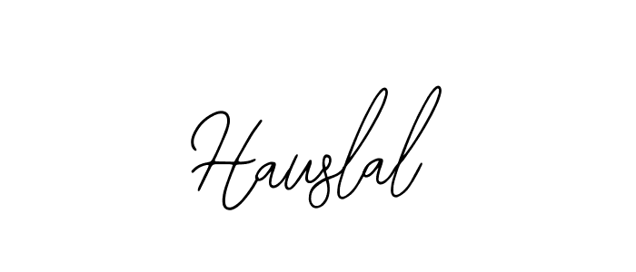 Hauslal stylish signature style. Best Handwritten Sign (Bearetta-2O07w) for my name. Handwritten Signature Collection Ideas for my name Hauslal. Hauslal signature style 12 images and pictures png