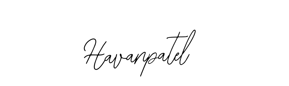 How to Draw Havanpatel signature style? Bearetta-2O07w is a latest design signature styles for name Havanpatel. Havanpatel signature style 12 images and pictures png