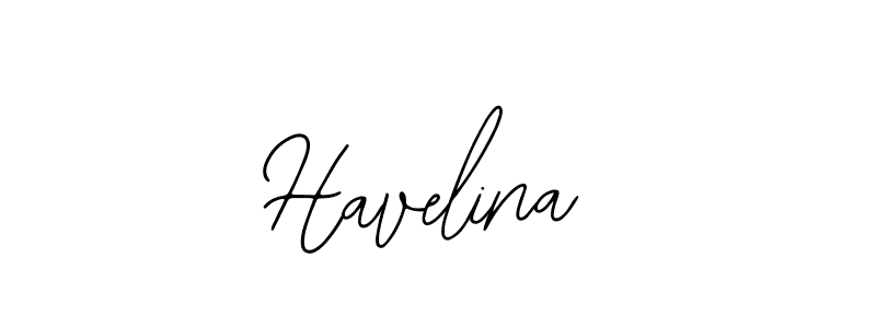 Design your own signature with our free online signature maker. With this signature software, you can create a handwritten (Bearetta-2O07w) signature for name Havelina. Havelina signature style 12 images and pictures png