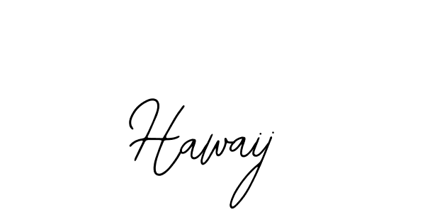 You should practise on your own different ways (Bearetta-2O07w) to write your name (Hawaij) in signature. don't let someone else do it for you. Hawaij signature style 12 images and pictures png