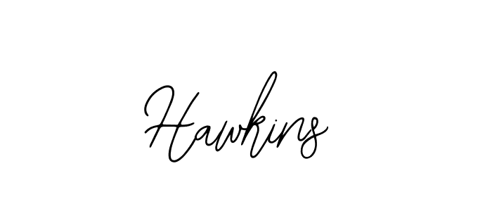 Use a signature maker to create a handwritten signature online. With this signature software, you can design (Bearetta-2O07w) your own signature for name Hawkins. Hawkins signature style 12 images and pictures png