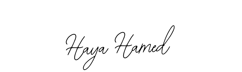 You can use this online signature creator to create a handwritten signature for the name Haya Hamed. This is the best online autograph maker. Haya Hamed signature style 12 images and pictures png