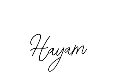 Create a beautiful signature design for name Hayam. With this signature (Bearetta-2O07w) fonts, you can make a handwritten signature for free. Hayam signature style 12 images and pictures png