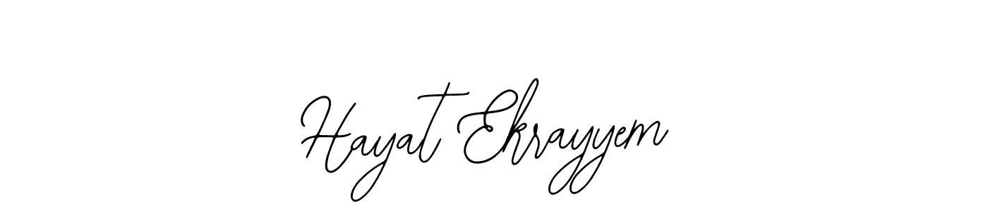 Make a beautiful signature design for name Hayat Ekrayyem. Use this online signature maker to create a handwritten signature for free. Hayat Ekrayyem signature style 12 images and pictures png
